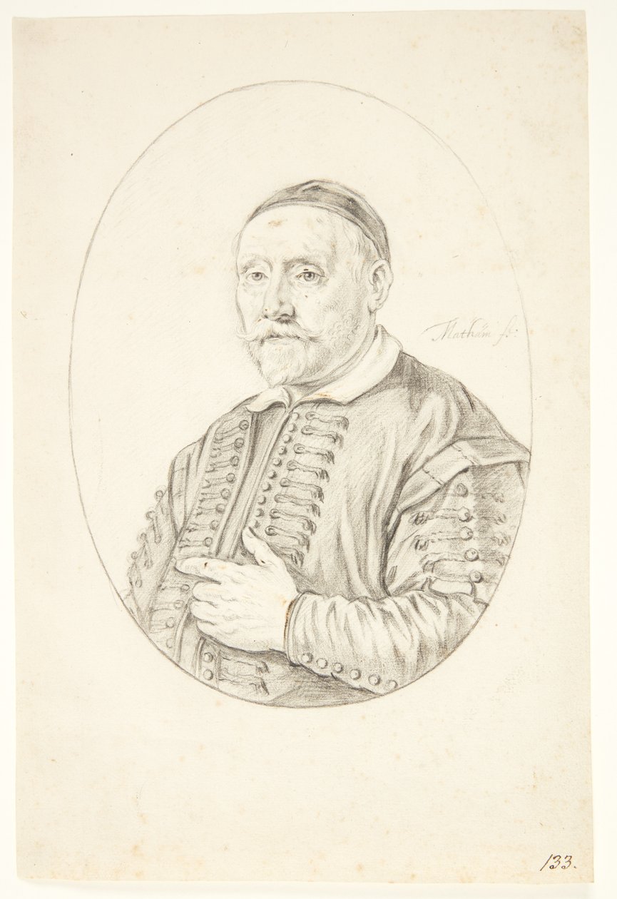 Jacob Oly (Oleaus) alkotó: Theodor Matham