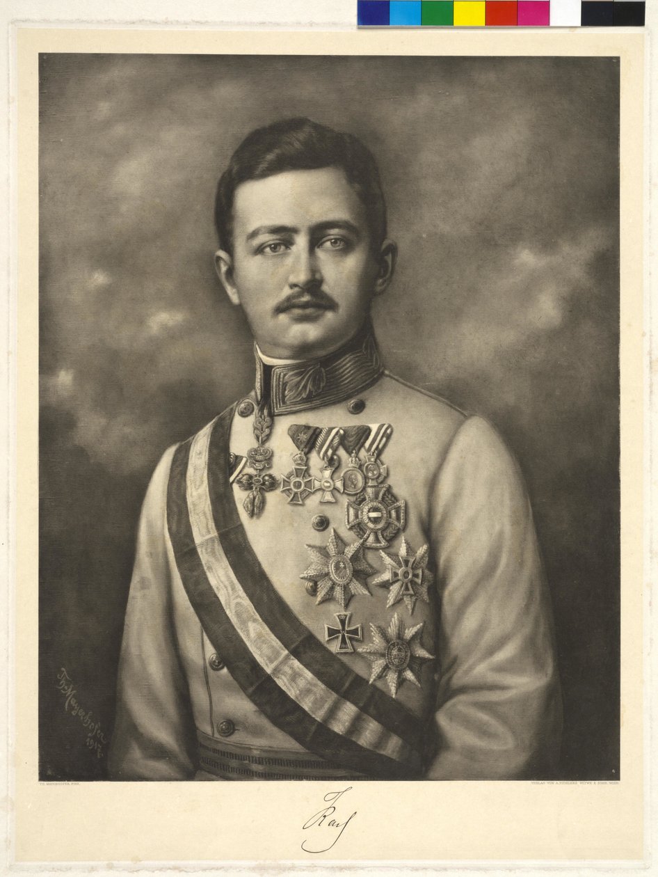 I. Károly osztrák császár alkotó: Theodor Mayerhofer