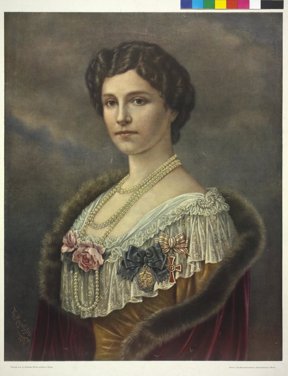 Zita osztrák császárné alkotó: Theodor Mayerhofer