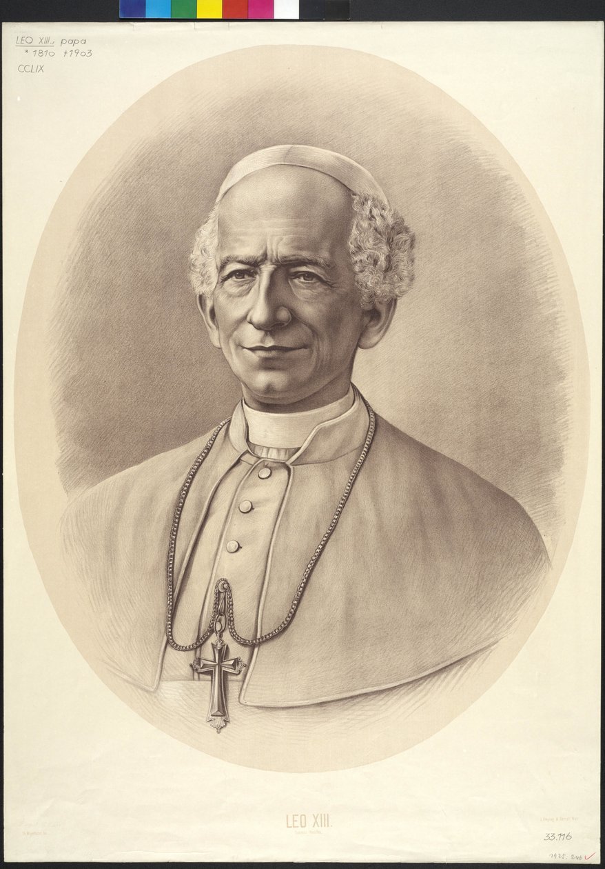 XIII. Leó pápa alkotó: Theodor Mayerhofer