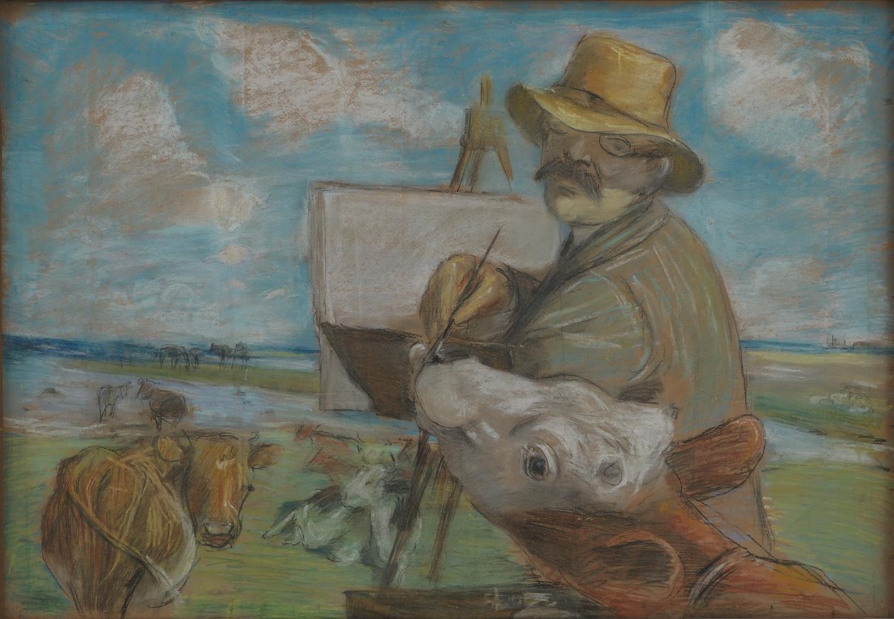 Önarckép alkotó: Theodor Philipsen