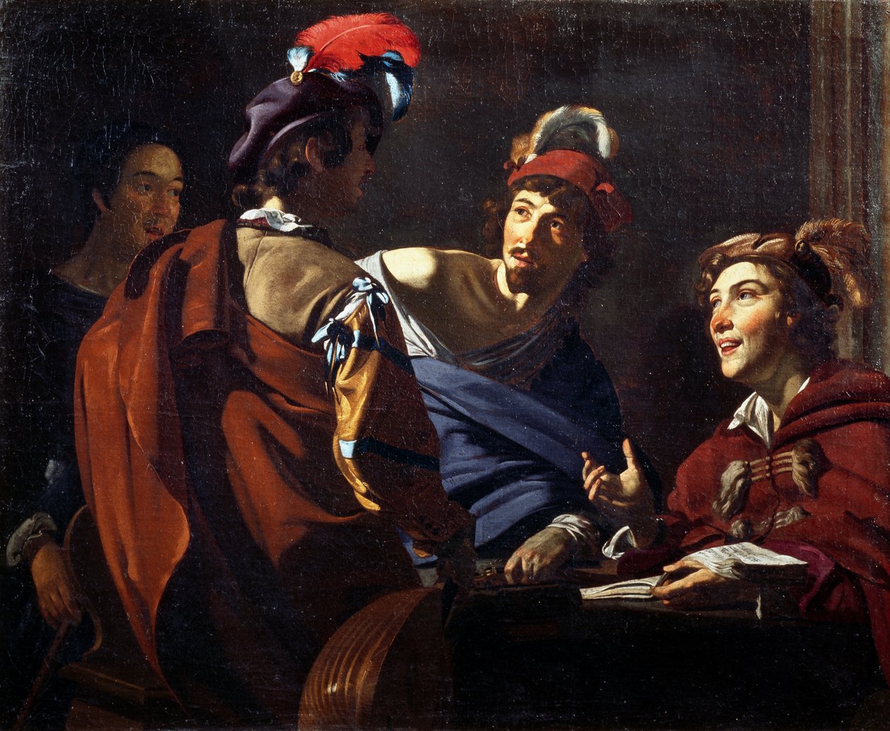 Zenészek, 1620 körül (olaj, vászon) alkotó: Theodor Rombouts