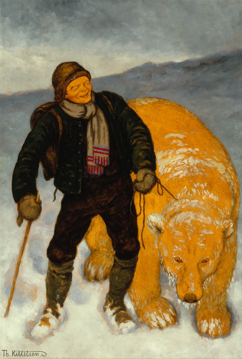 Kjetta Doverben alkotó: Theodor Kittelsen