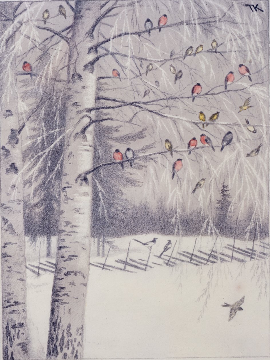 Újévi vendégek alkotó: Theodor Kittelsen
