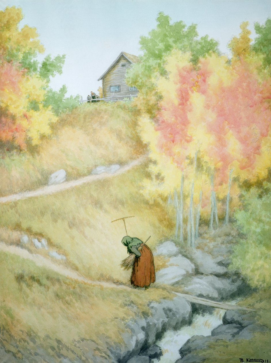 Pestis alkotó: Theodor Kittelsen