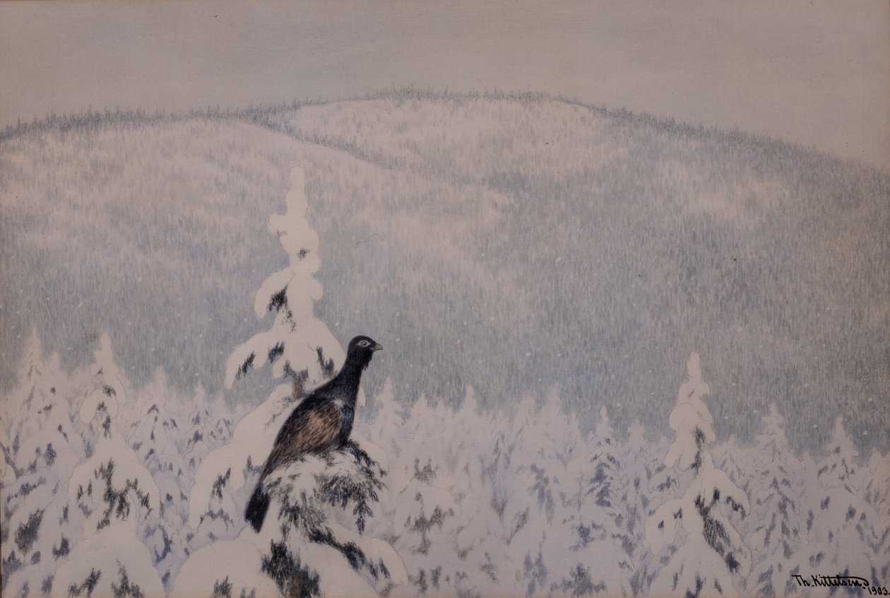 Havazik és havazik alkotó: Theodor Kittelsen