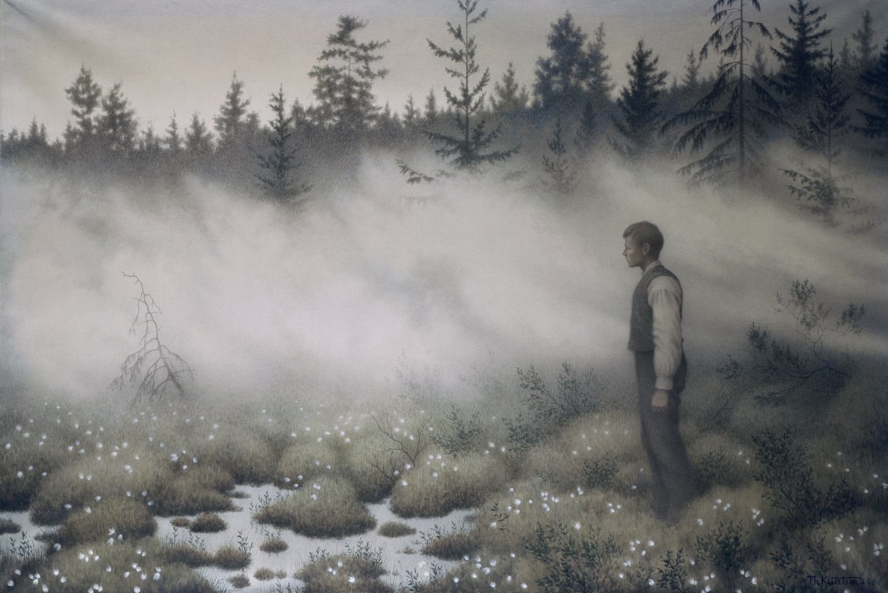 Az eltűnt nimfa alkotó: Theodor Kittelsen