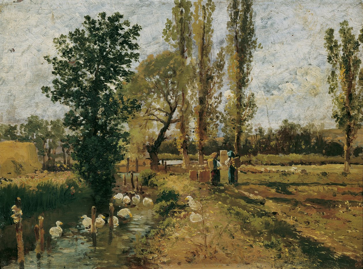patak táj alkotó: Theodor von Hormann