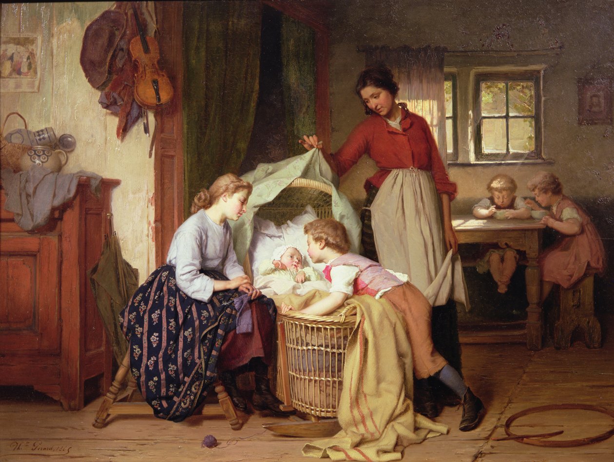 Az újszülött gyermek alkotó: Theodore Gerard