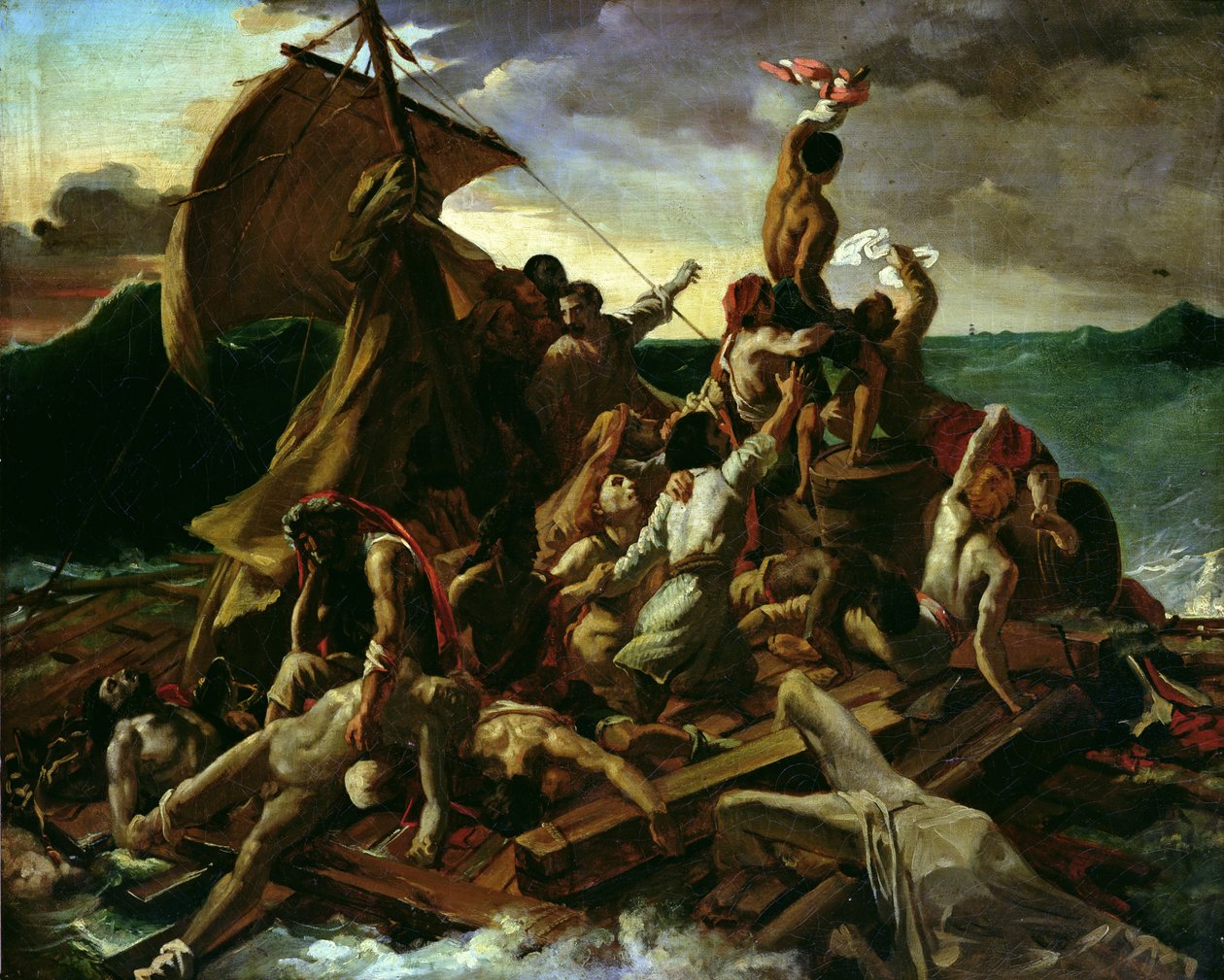 A Medúza tutaja alkotó: Theodore Gericault