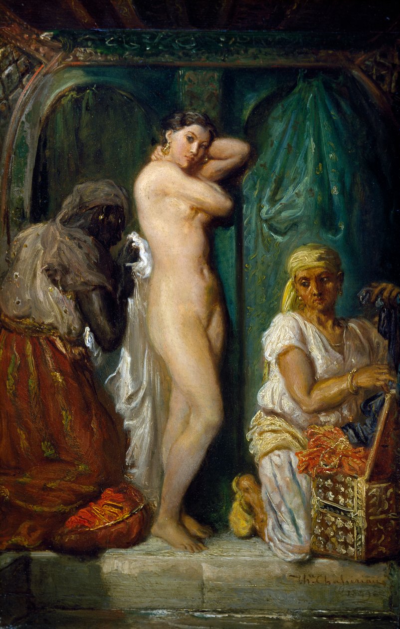 Fürdés Szerájban alkotó: Théodore Chassériau