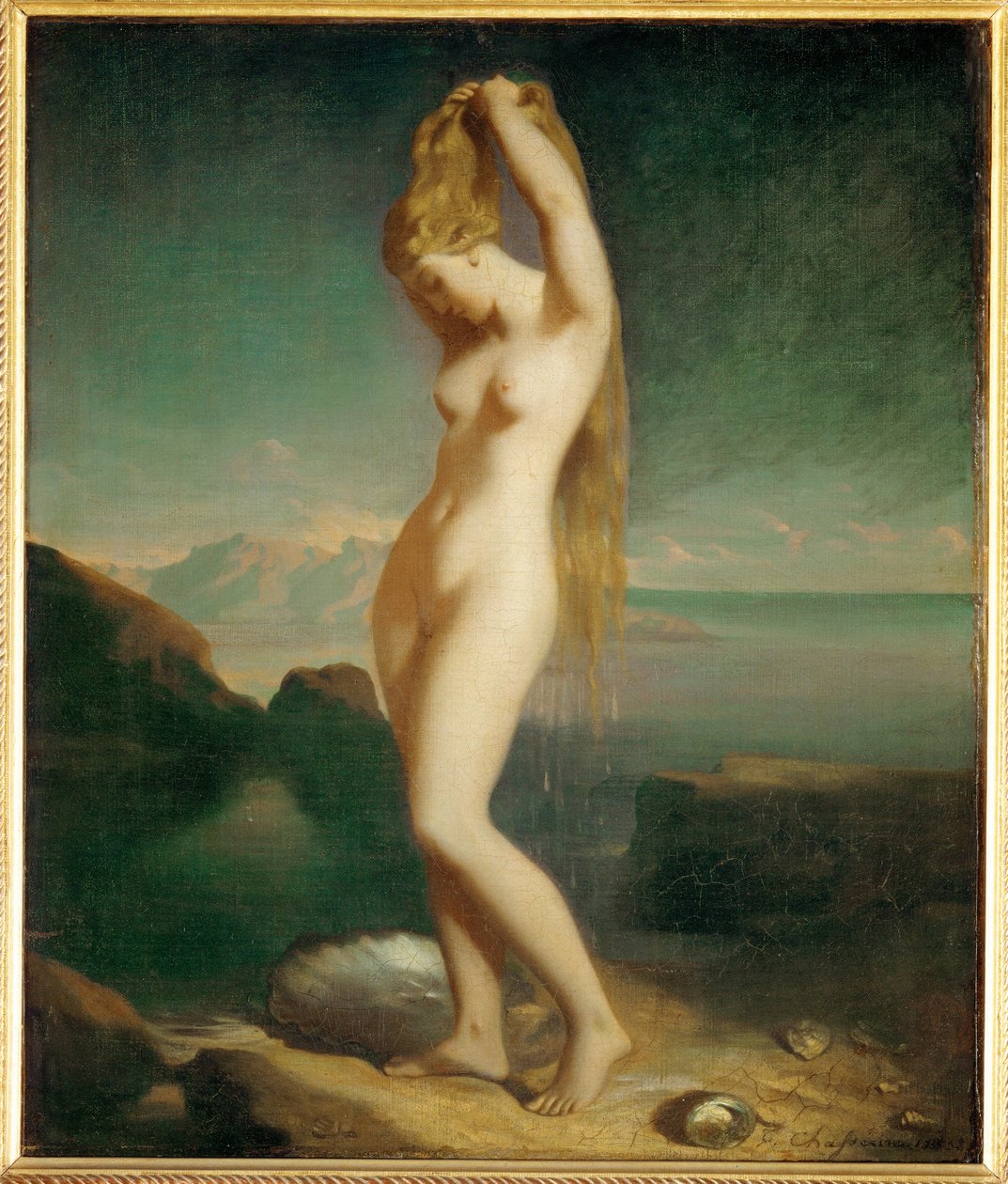Venus Anadyomene alkotó: Théodore Chassériau