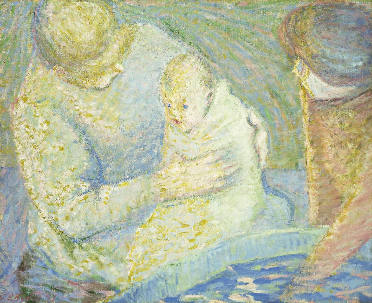 A gyermekfürdetés alkotó: Theodore Earl Butler