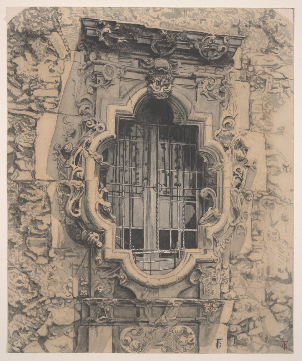 Rózsaablak, Mission San Jose alkotó: Theodore Gentilz