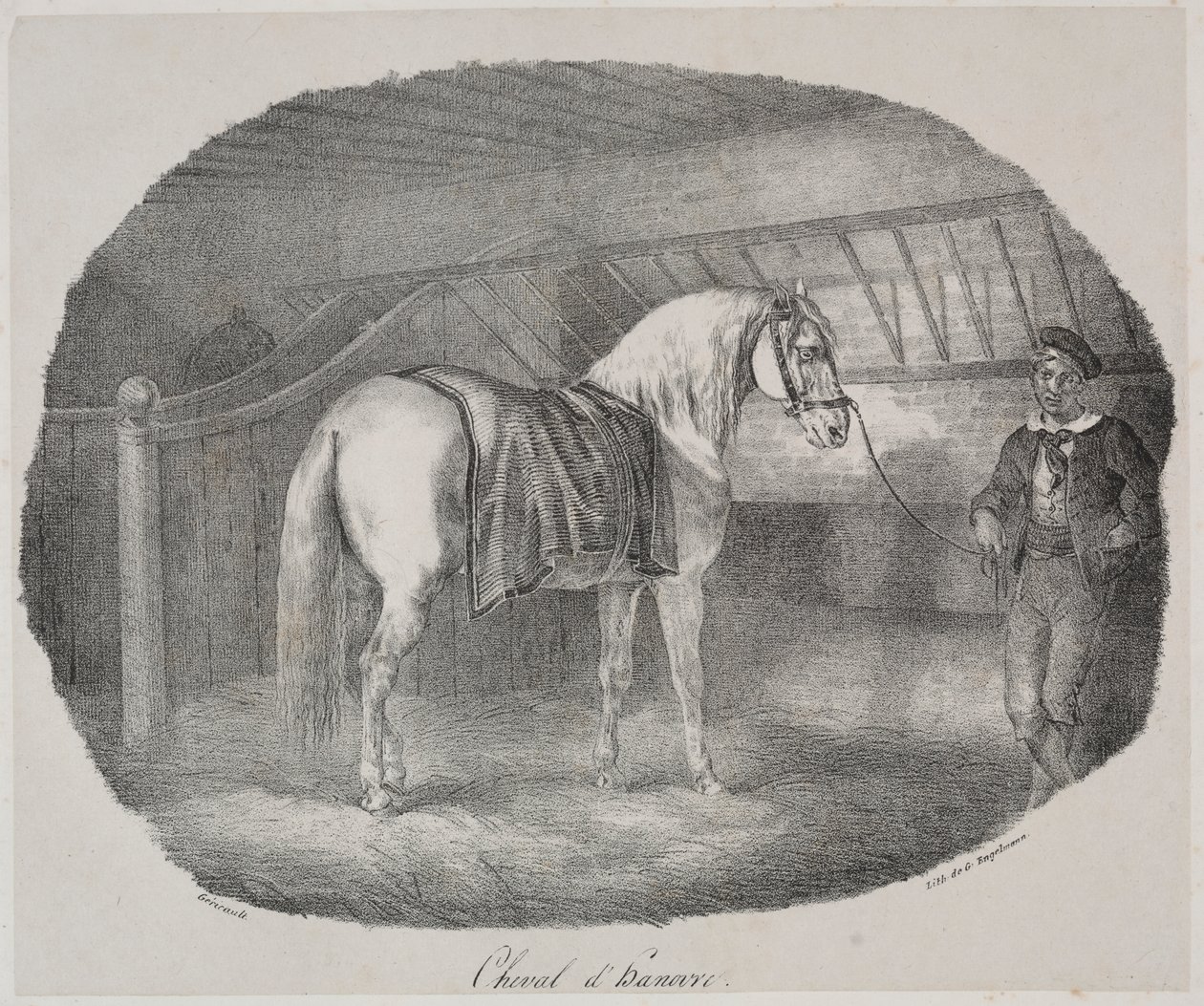Ló Hannoverből alkotó: Theodore Gericault