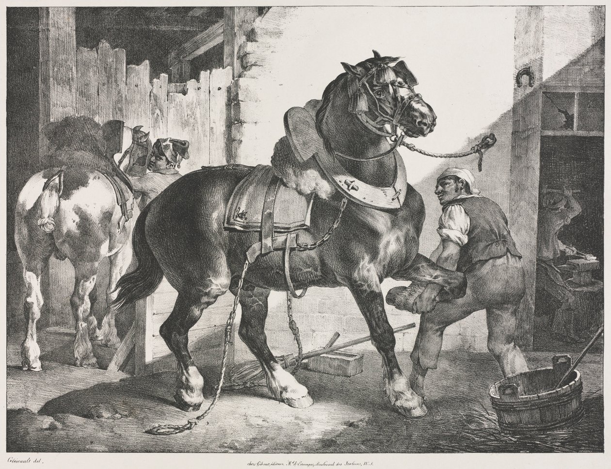 A francia marsall. alkotó: Theodore Gericault