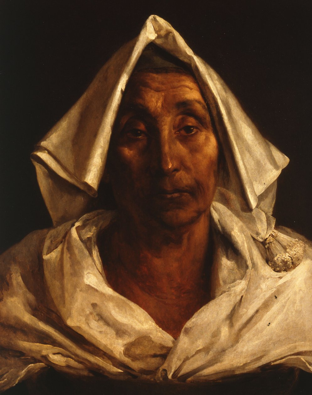 Öreg olasz nő alkotó: Theodore Gericault