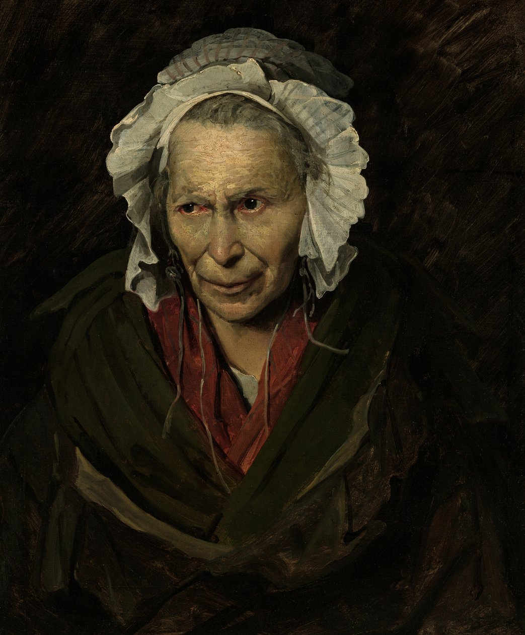 Egy őrült nő portréja alkotó: Theodore Gericault