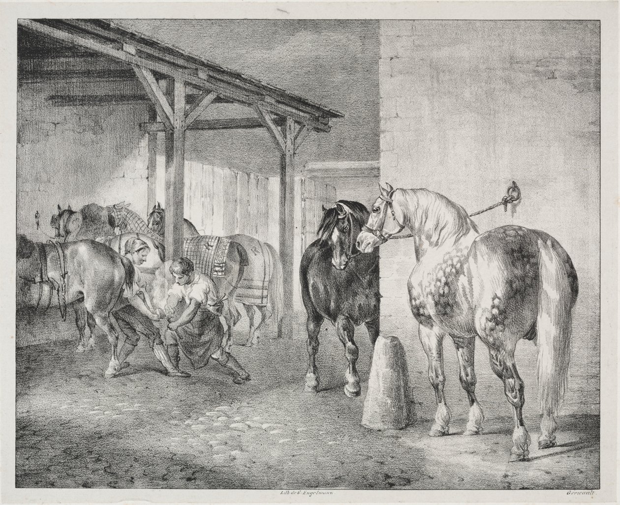 A Ferrier fészere alkotó: Theodore Gericault