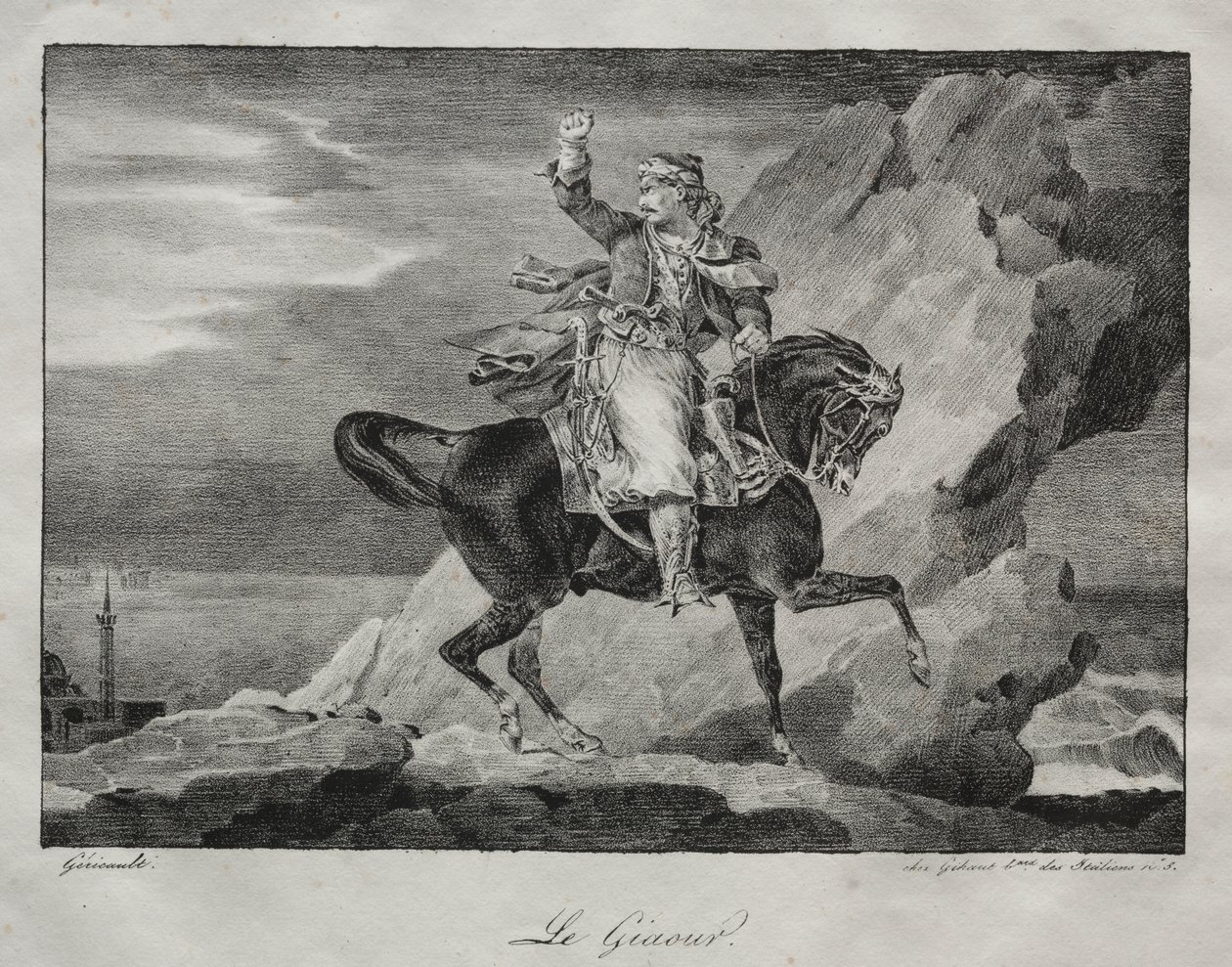 A Giaour alkotó: Theodore Gericault