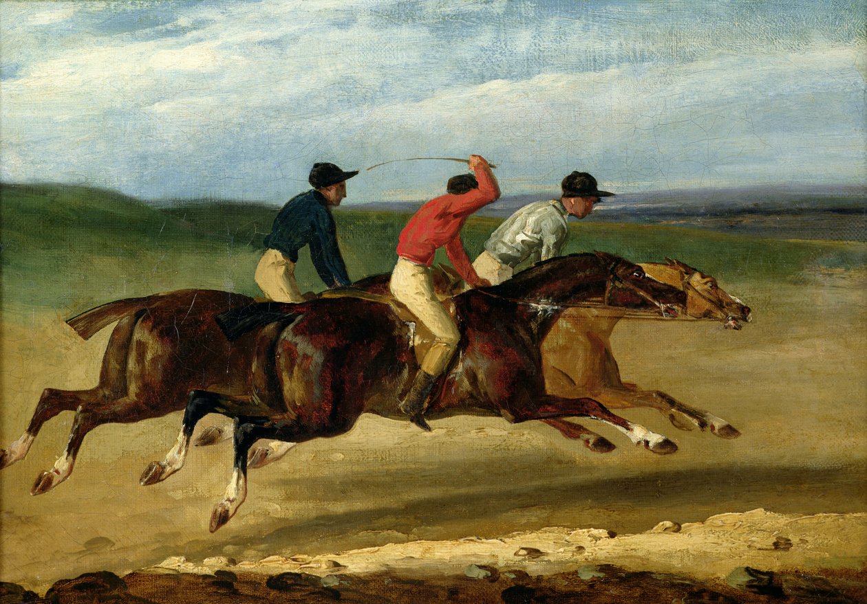 A Lóverseny alkotó: Theodore Gericault