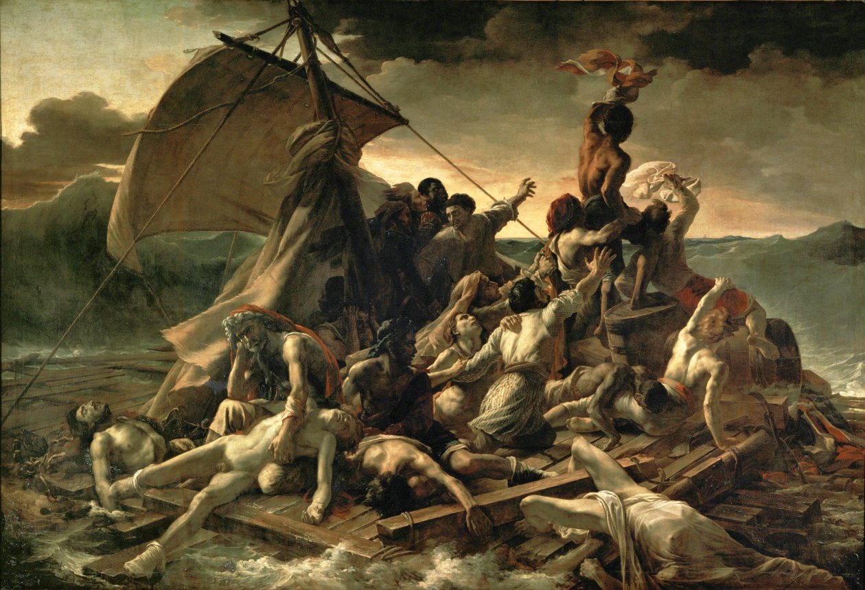 A Medúza tutajának ... alkotó: Theodore Gericault