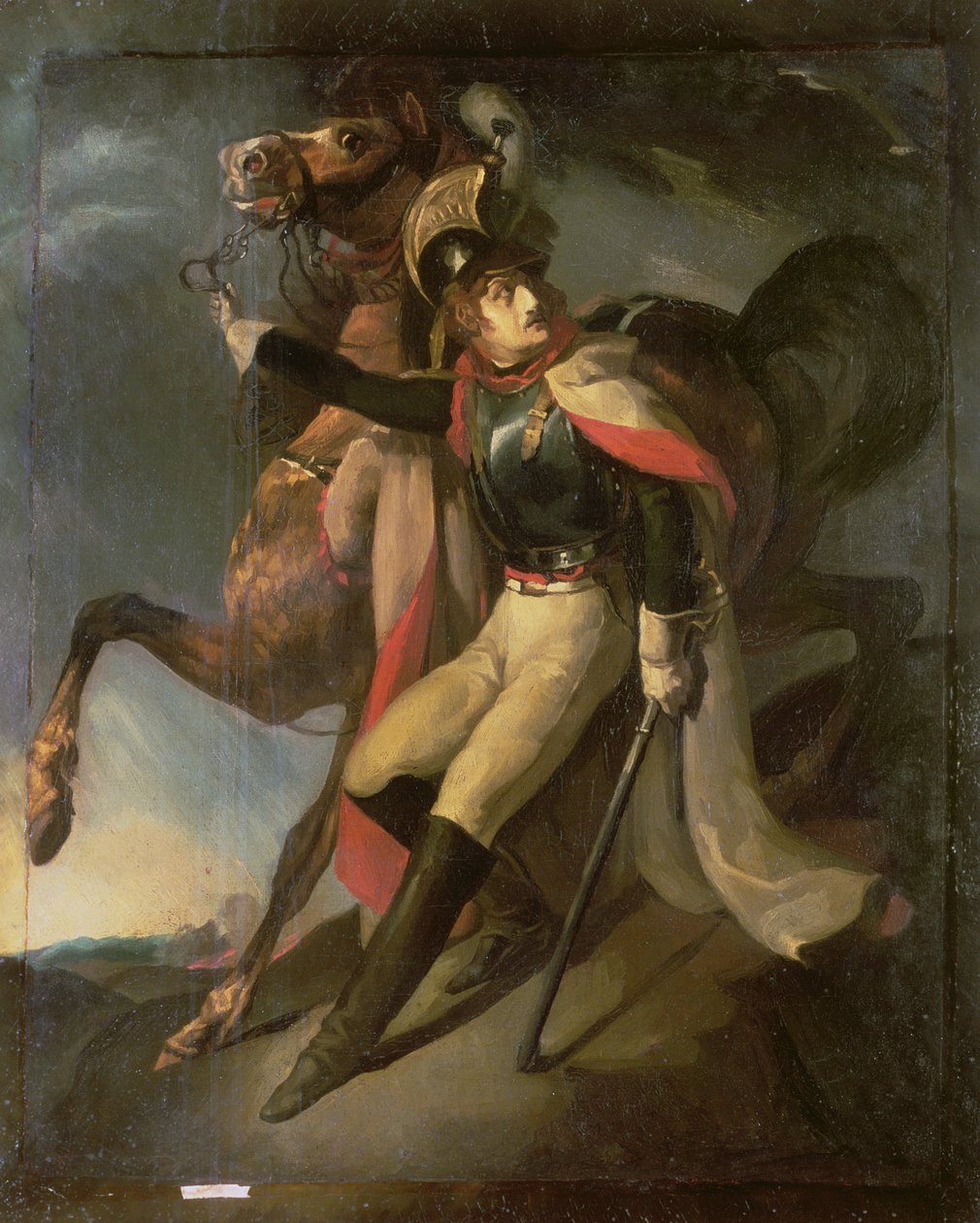 Sebesült Cuirassier alkotó: Theodore Gericault
