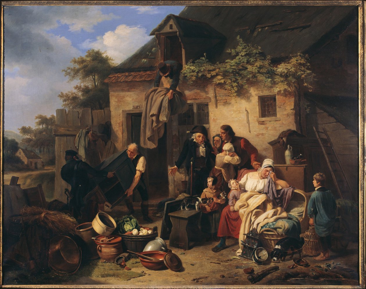 Lefoglalt áruk árverése alkotó: Theodore Joseph Louis Geirnaert