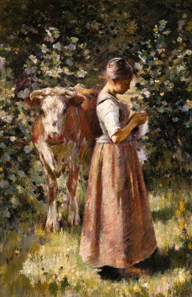 La Vachère, kb. 1888. alkotó: Theodore Robinson