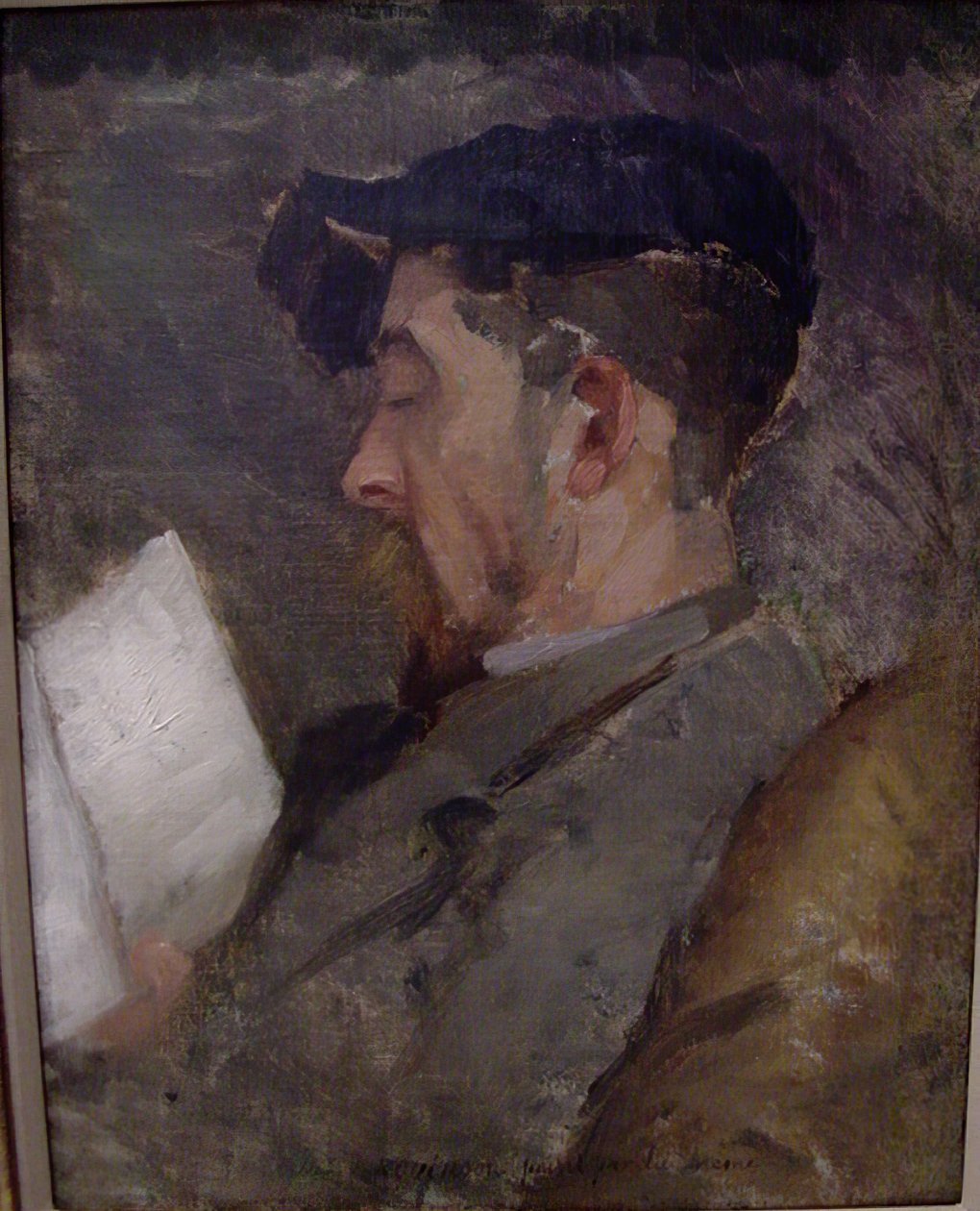 Önarckép, kb. 1884-87. alkotó: Theodore Robinson