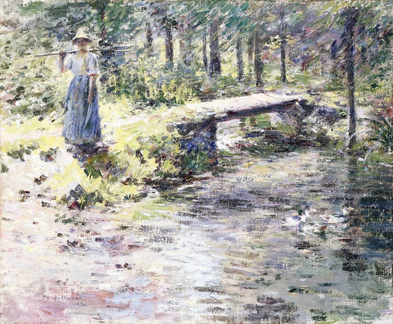 A Kis Híd alkotó: Theodore Robinson