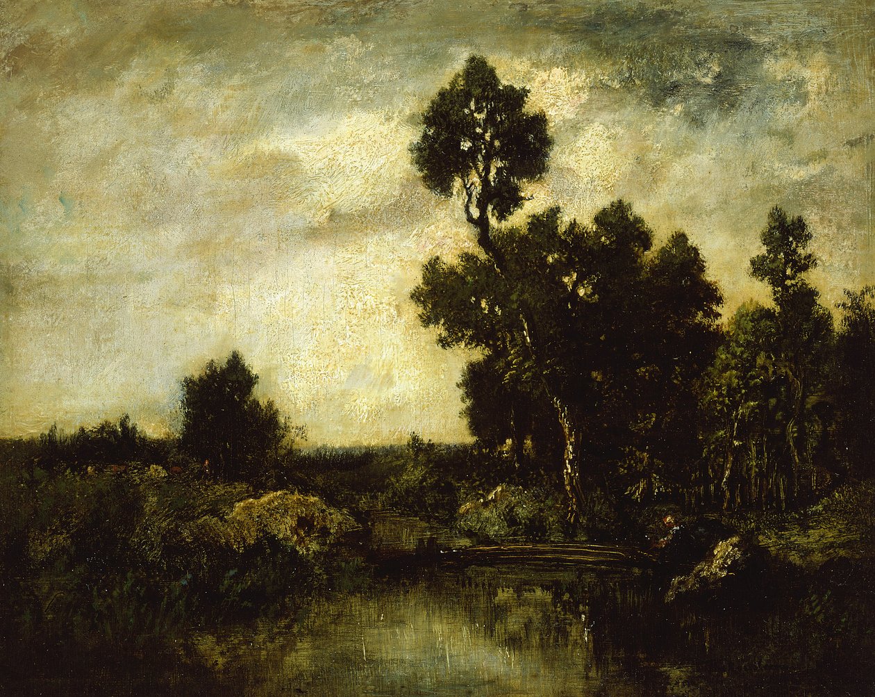 Tájkép alkotó: Theodore Rousseau