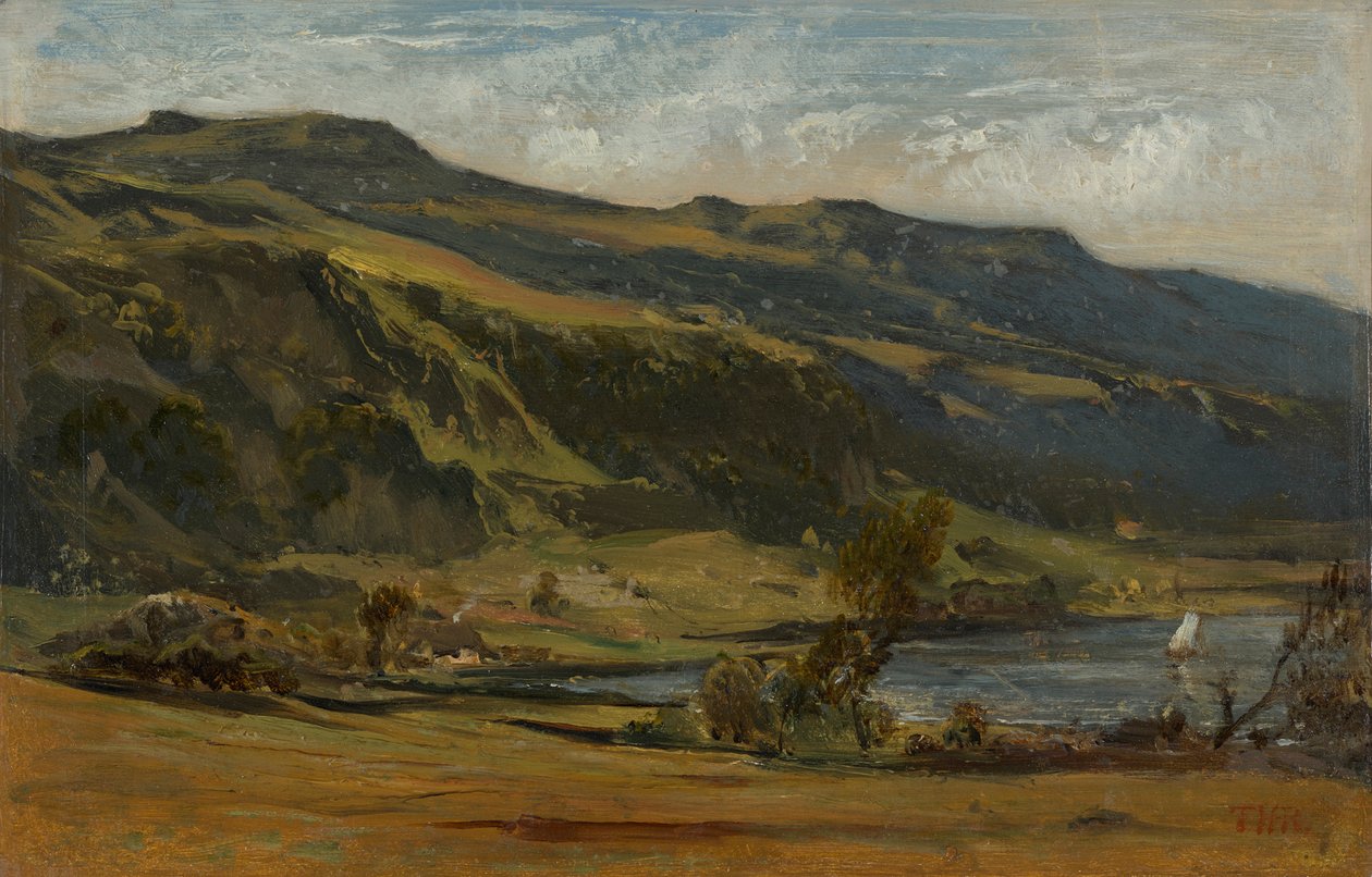 Auvergne vidék alkotó: Theodore Rousseau