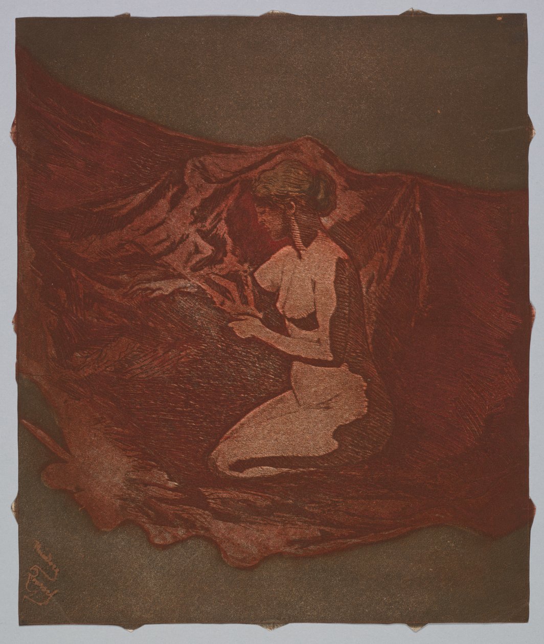 Embers Glow, 1890-1897. alkotó: Theodore Roussel