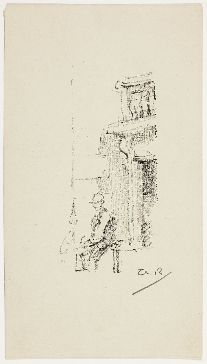 ábra és ajtónyílás alkotó: Theodore Roussel