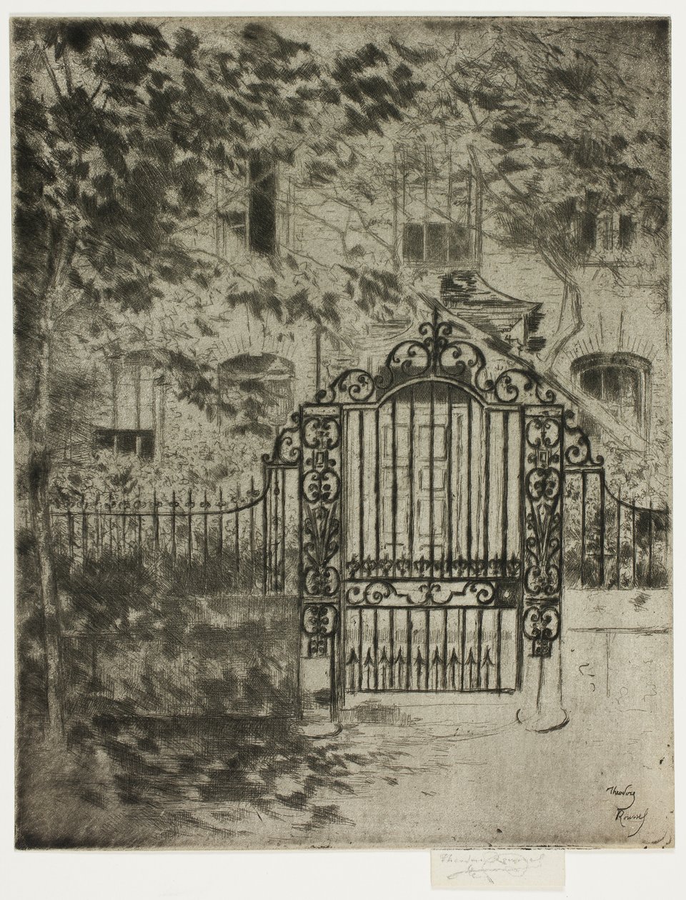 A kapu, Chelsea alkotó: Theodore Roussel