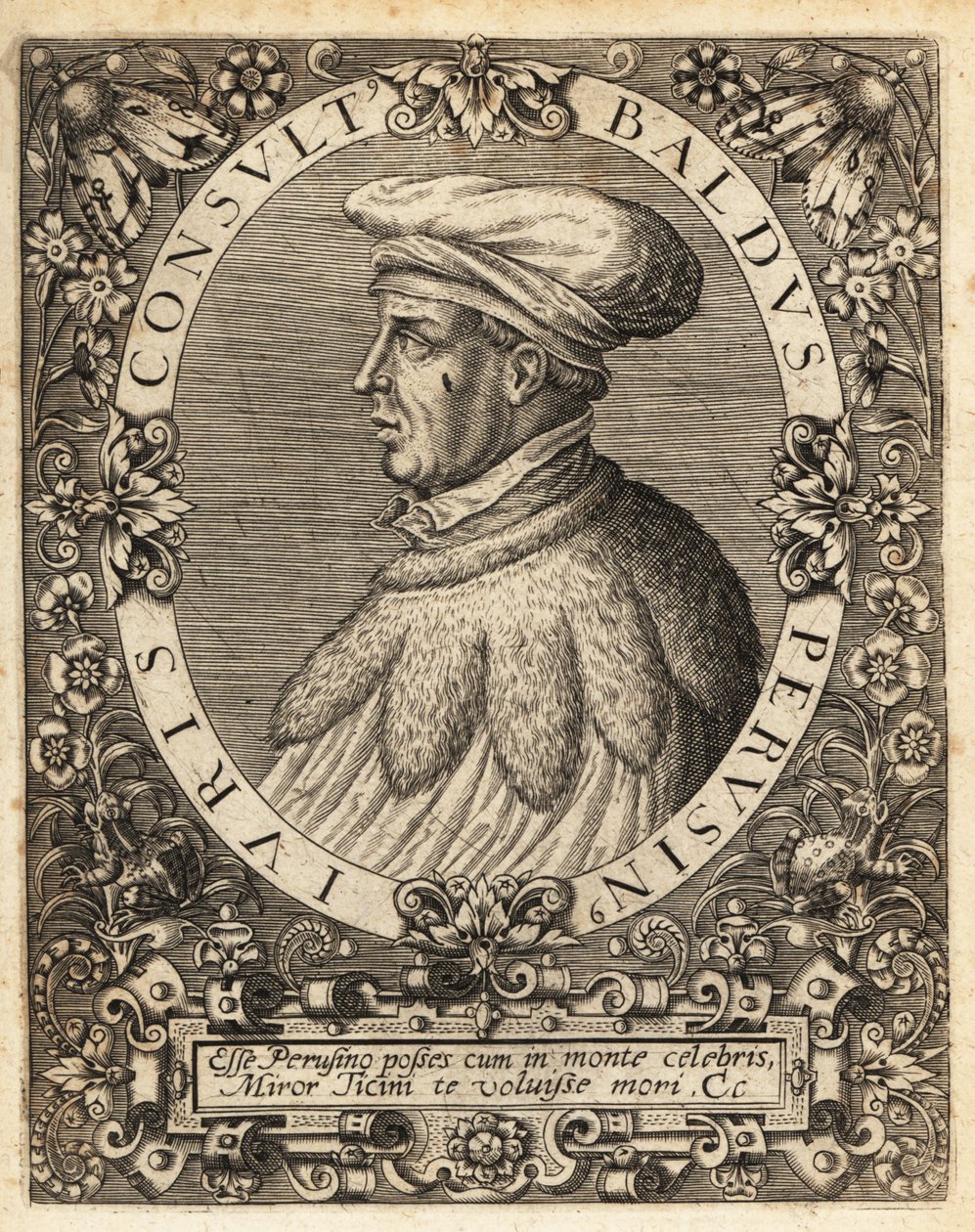 Baldus de Ubaldis alkotó: Theodore de Bry