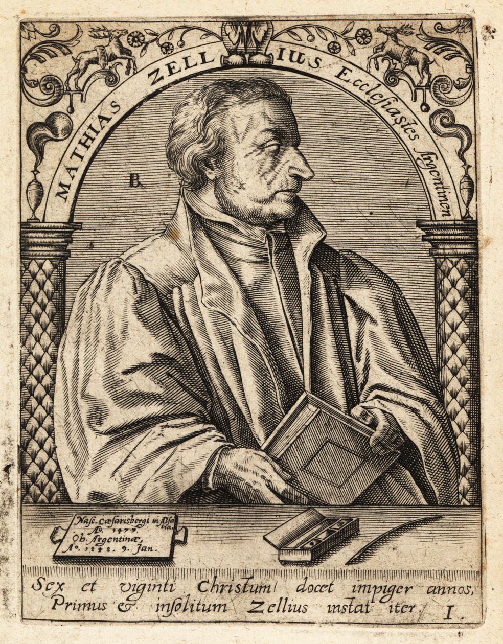 Matthew Cell alkotó: Theodore de Bry