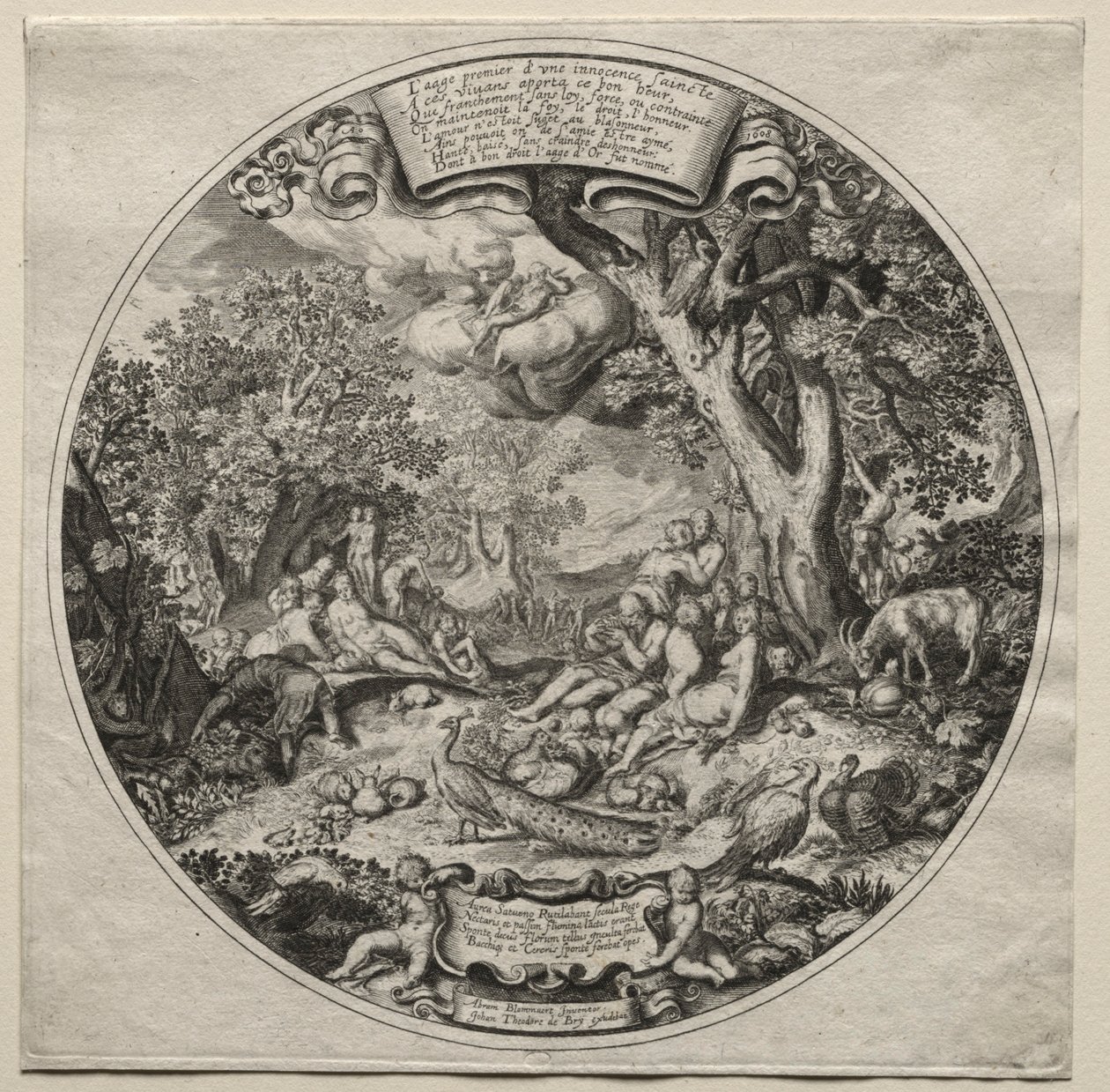 Az aranykor. alkotó: Theodore de Bry