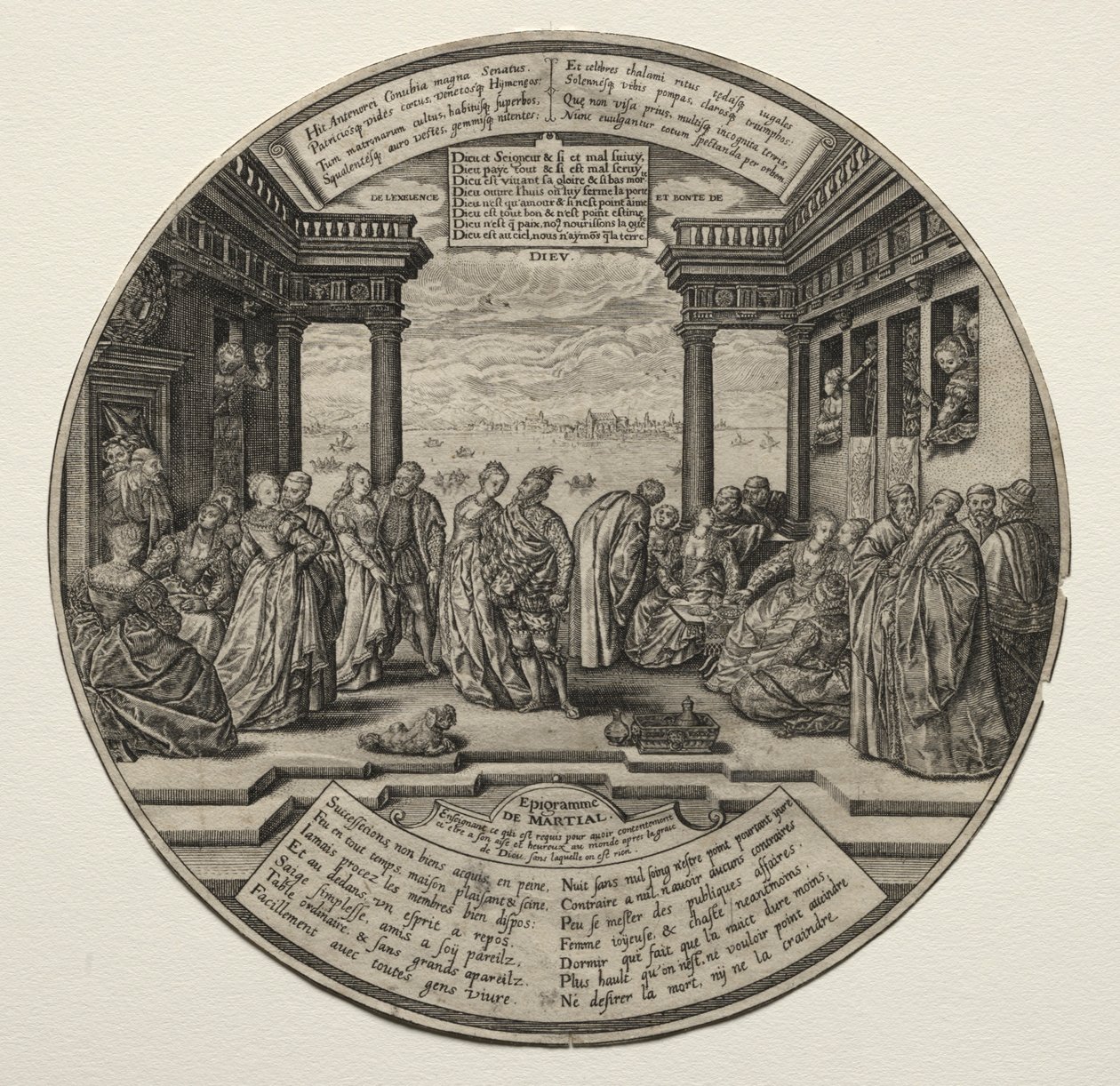 A velencei bál. alkotó: Theodore de Bry