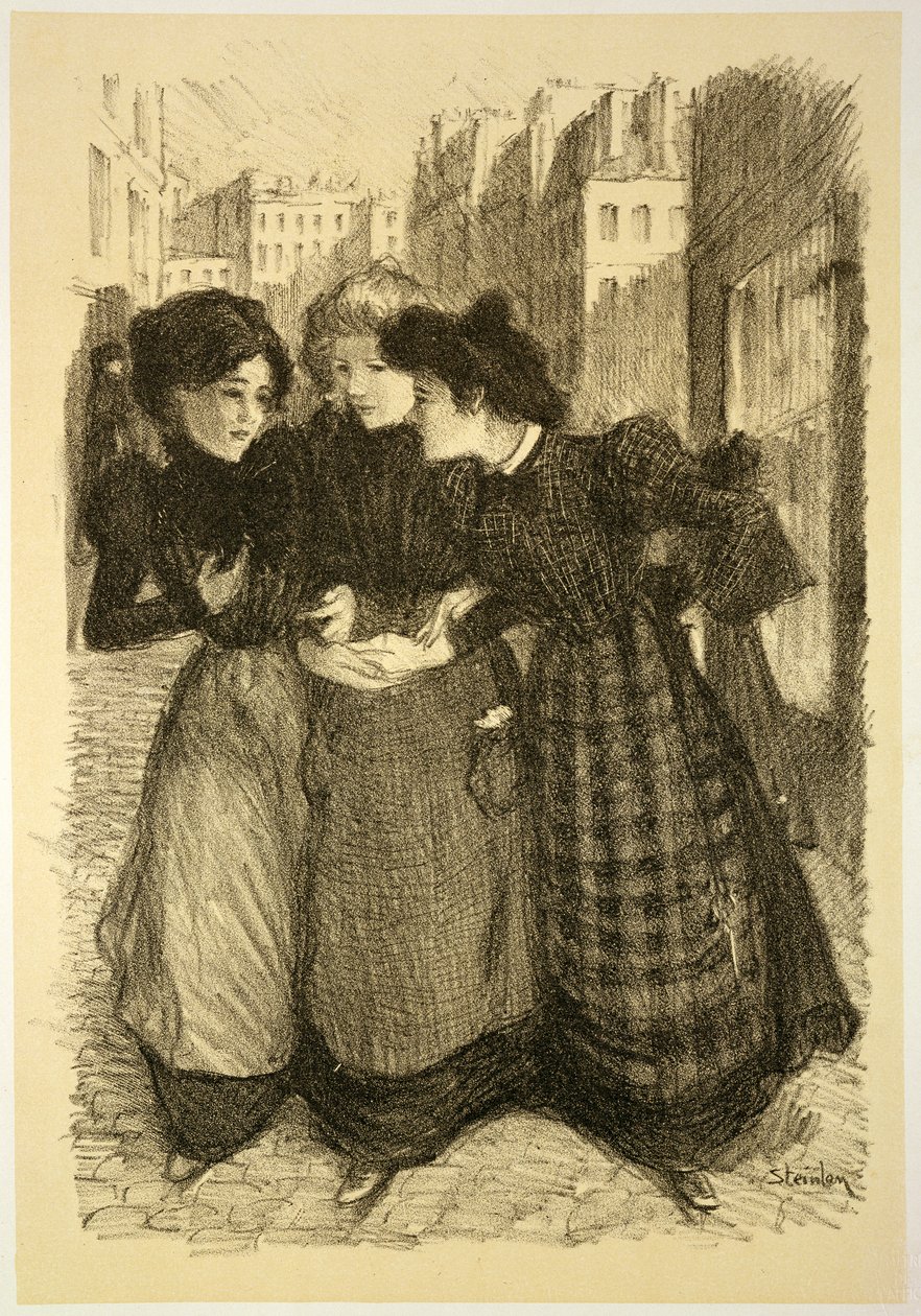 Eredeti rajz a „The Masters of the Poster”-hez alkotó: Théophile Alexandre Steinlen