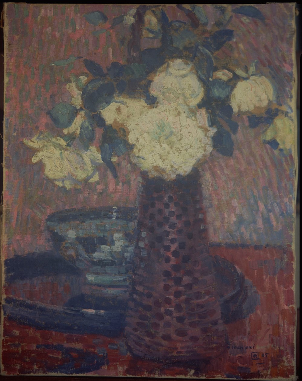Virágcsokor, 1905 alkotó: Théo van Rysselberghe