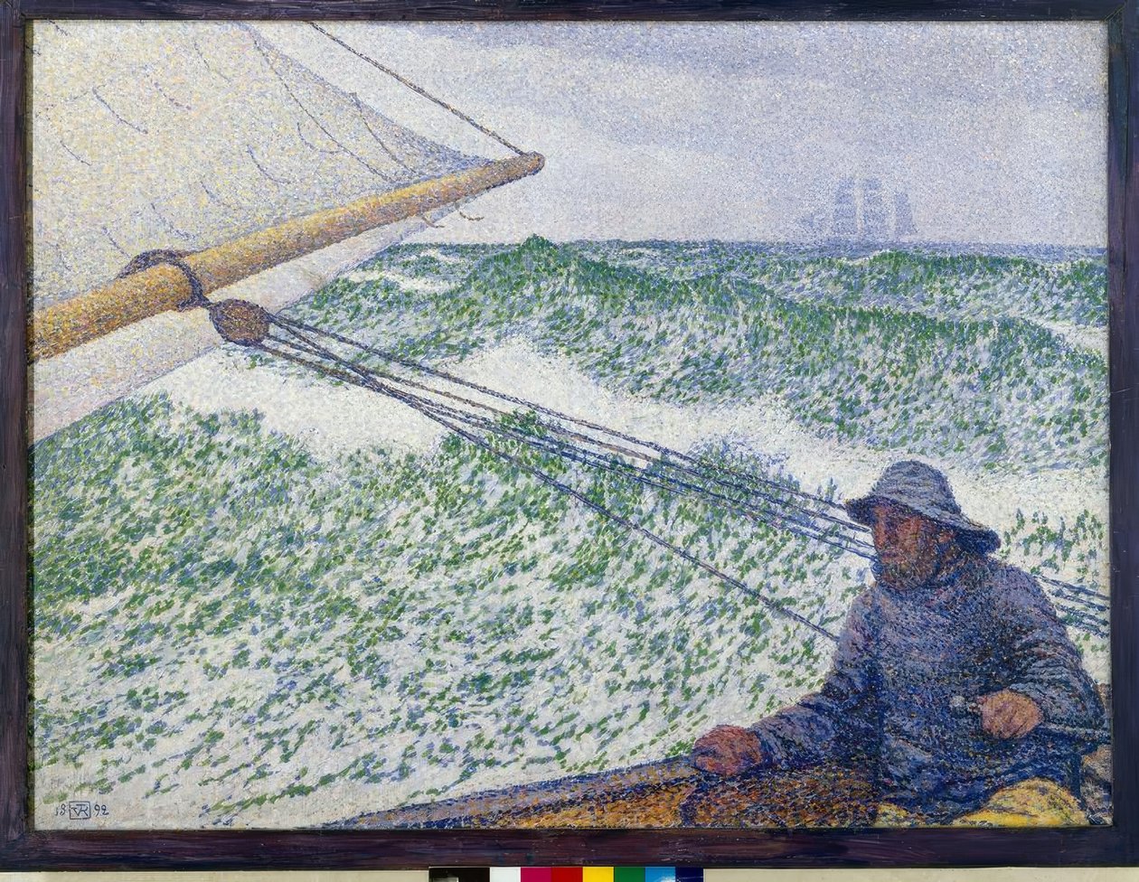 A férfi az élen alkotó: Théo van Rysselberghe