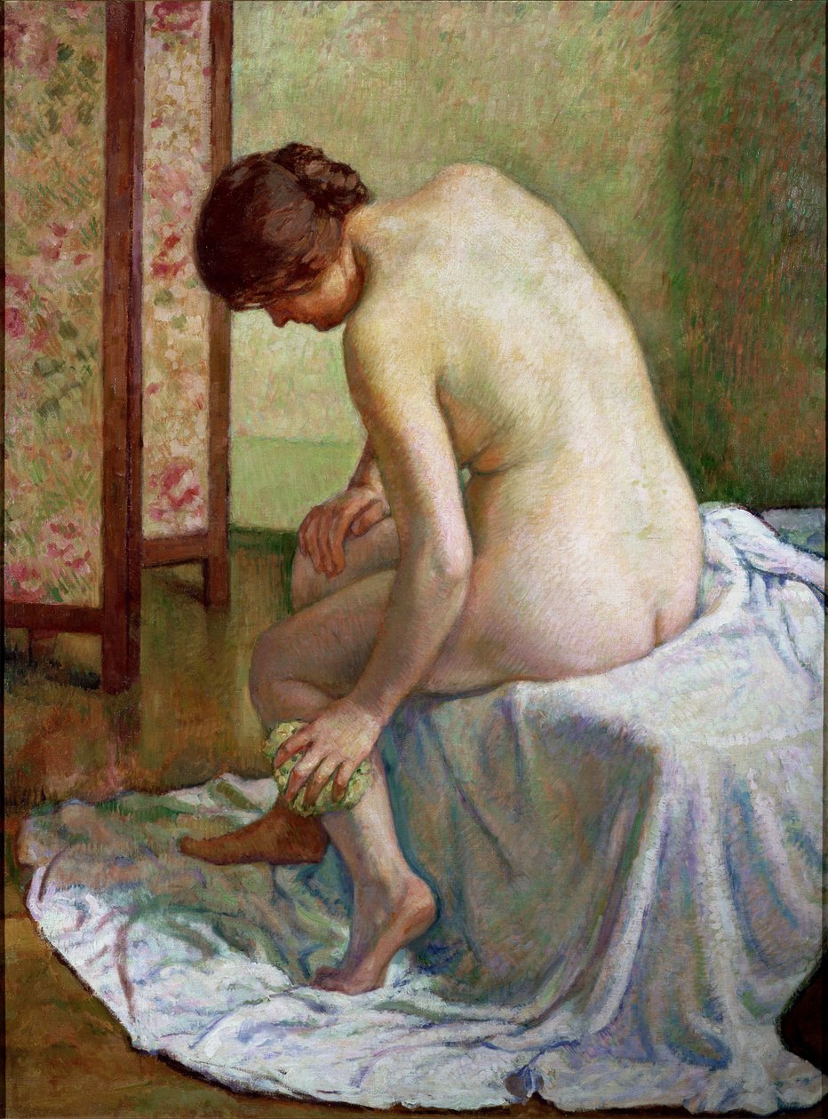 A fürdőző alkotó: Théo van Rysselberghe