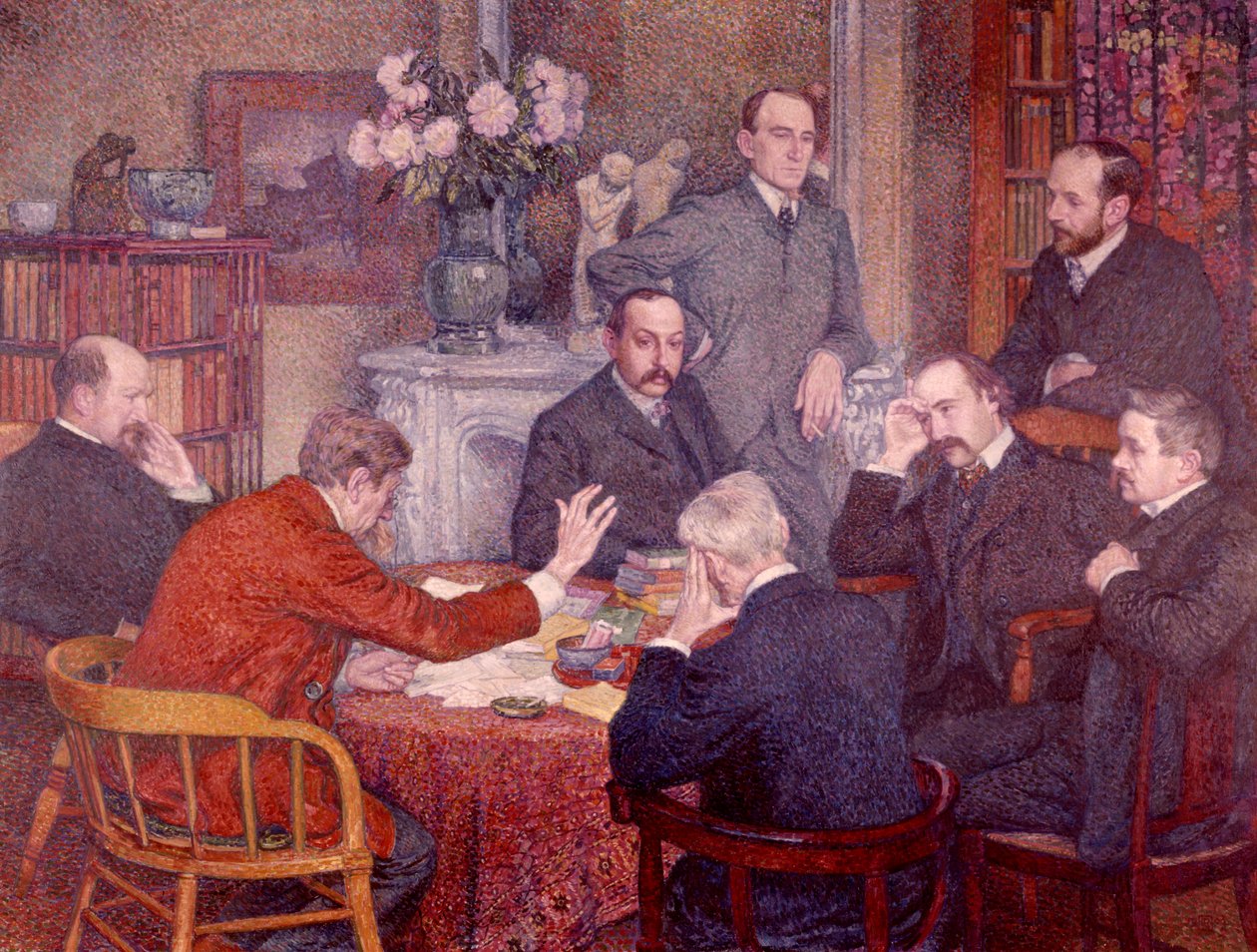 Az előadás, 1903. alkotó: Théo van Rysselberghe