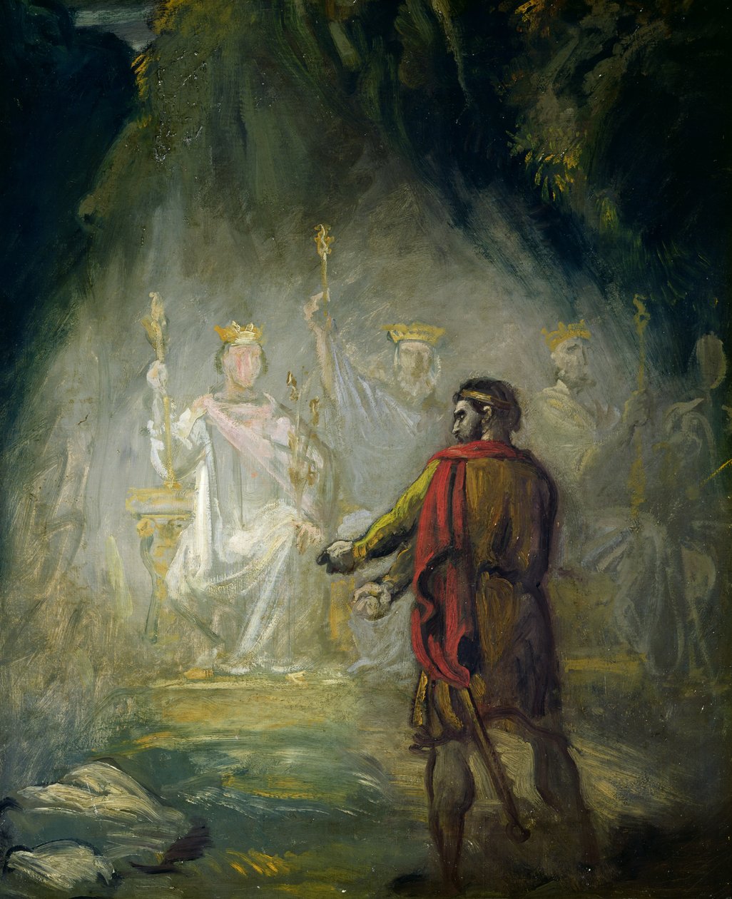Macbeth alkotó: Théodore Chassériau