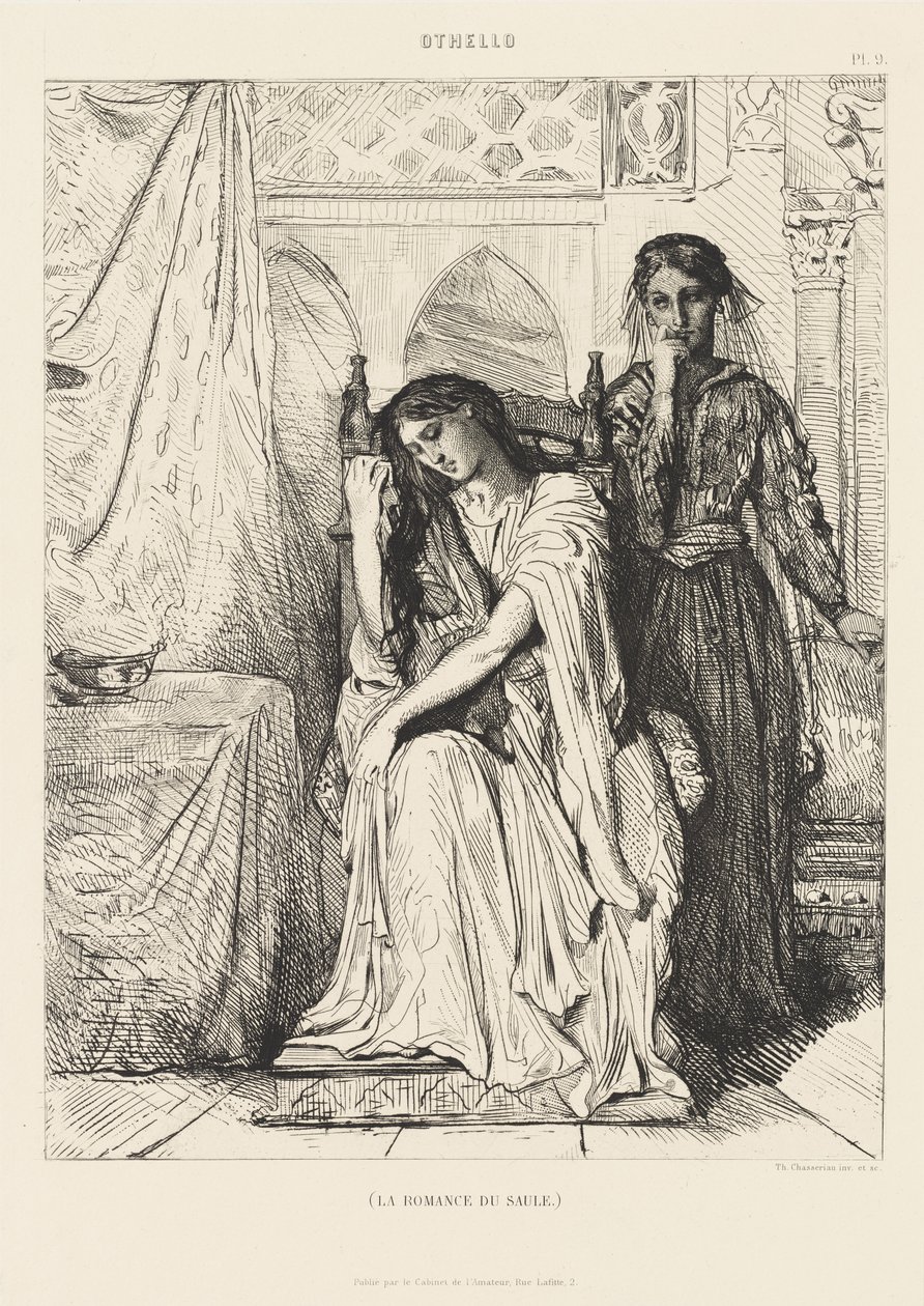 Othello szvit, 9. sz alkotó: Théodore Chassériau