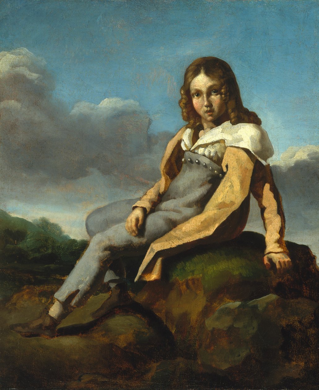 Alfred Dedreux (1810-1860) gyermekként alkotó: Theodore Gericault