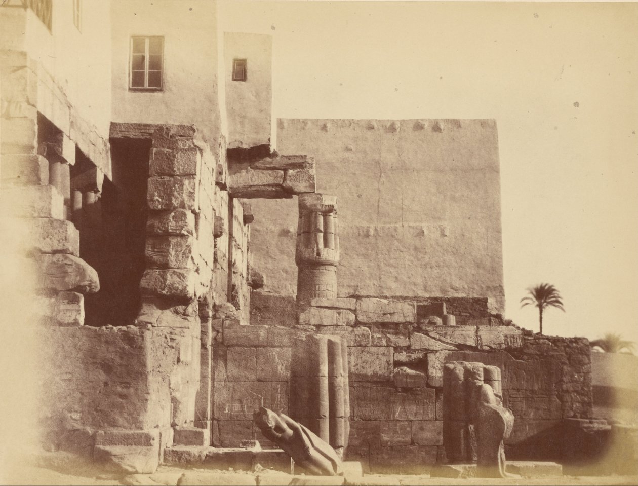 (Franciaország háza, Luxor) alkotó: Théodule Devéria