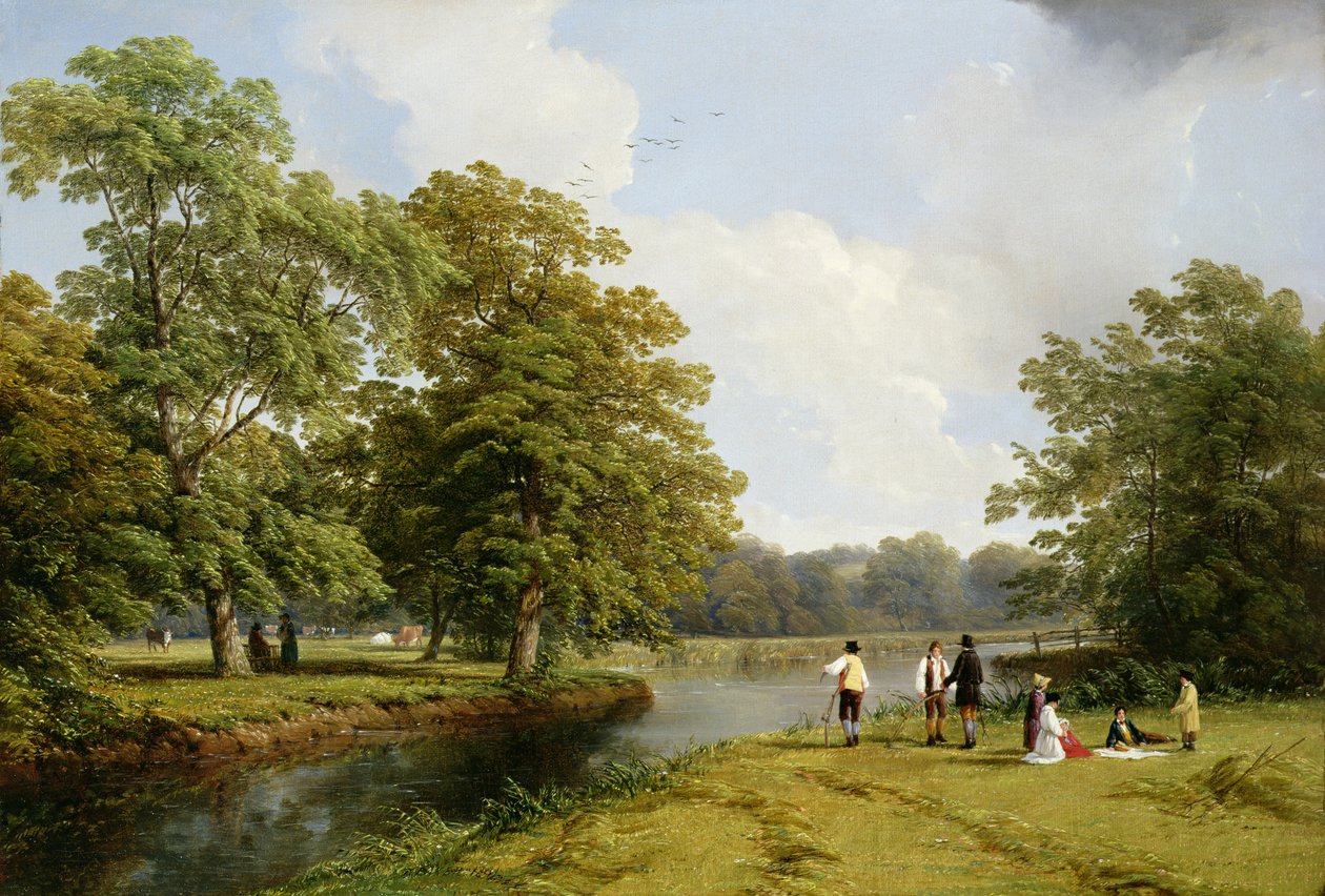 Piknik a Stoneleigh Parkban alkotó: Thomas Baker